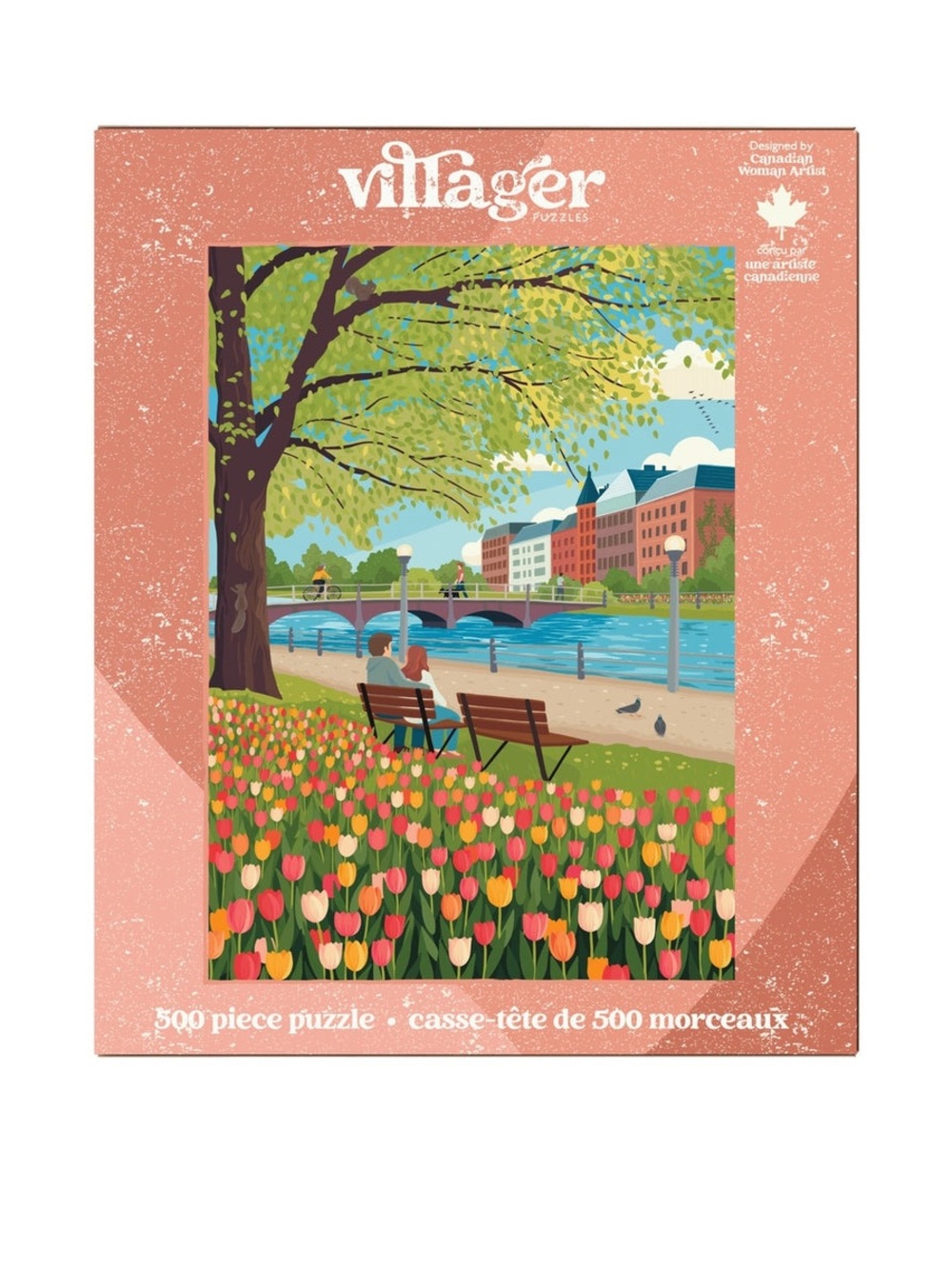 Villager Tulip Season | 500 Piece Jigsaw Puzzle